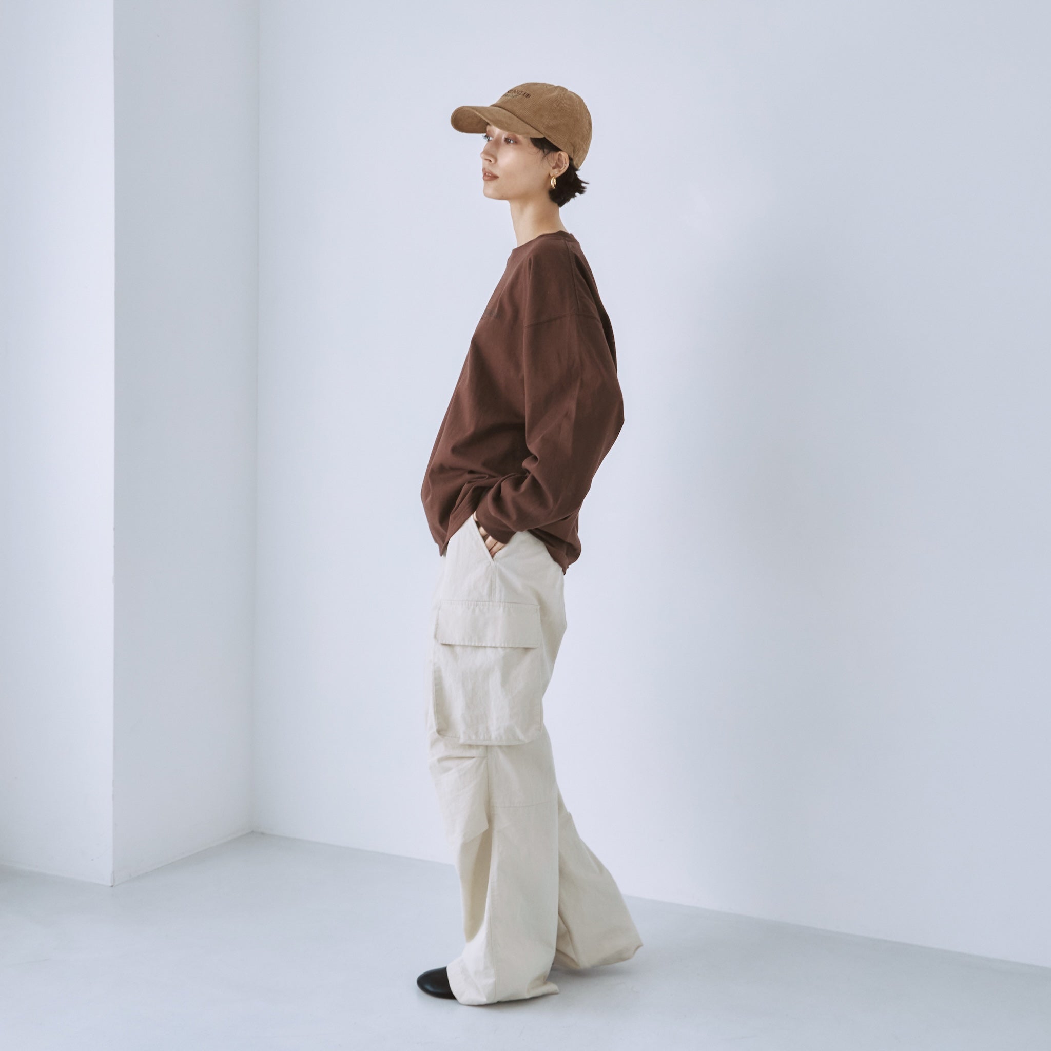 カーゴツイルボリュームパンツ