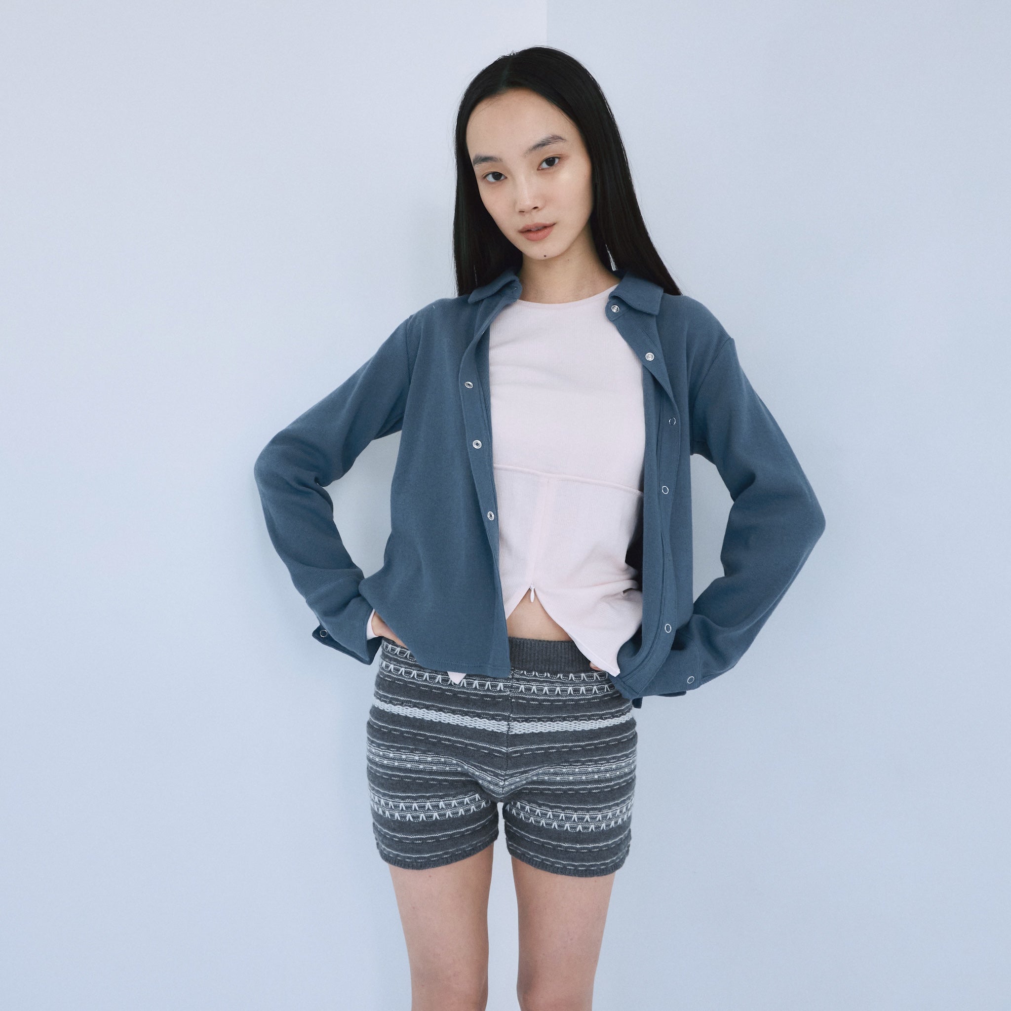 C/L Fluffy Basicシャツ