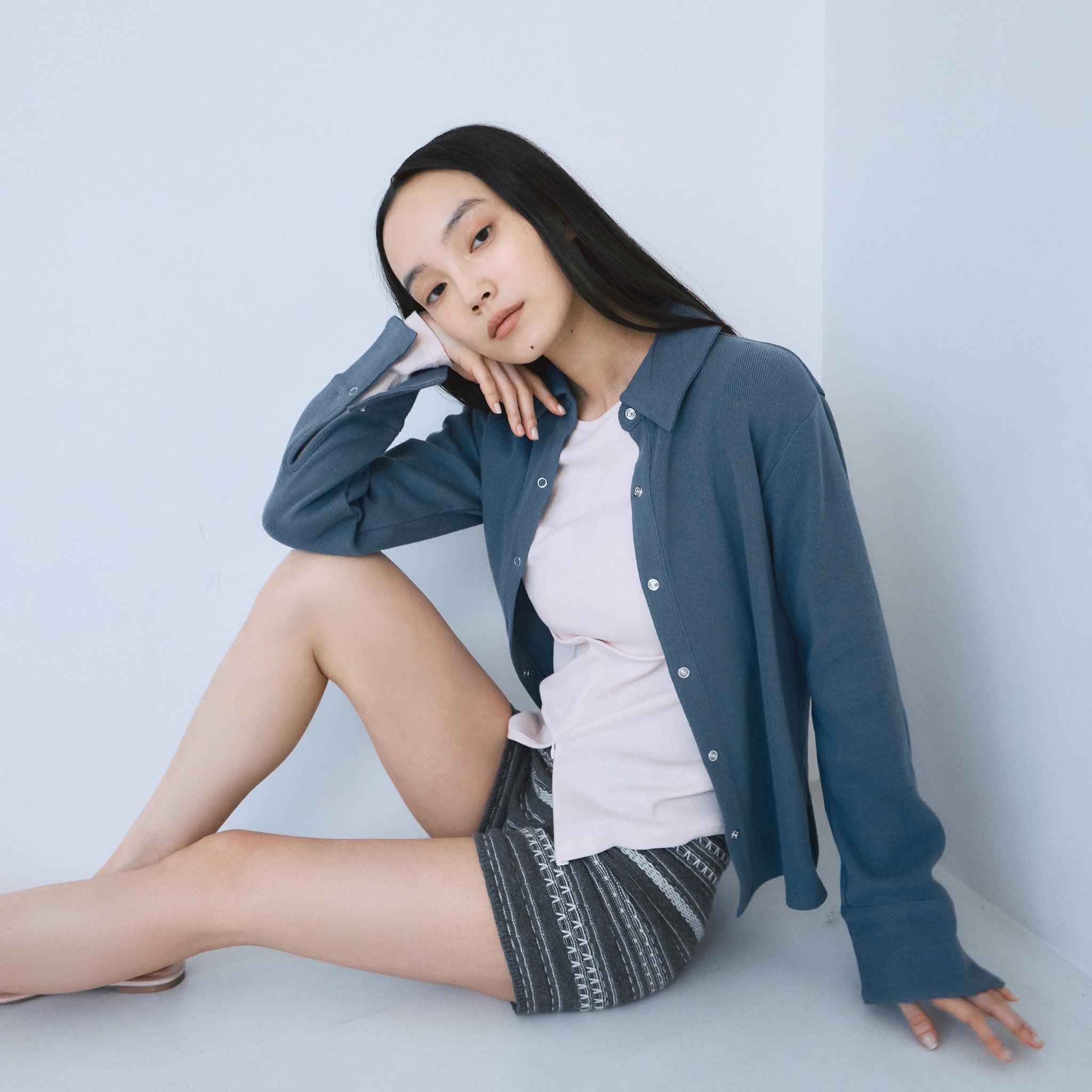 C/L Fluffy Basicシャツ