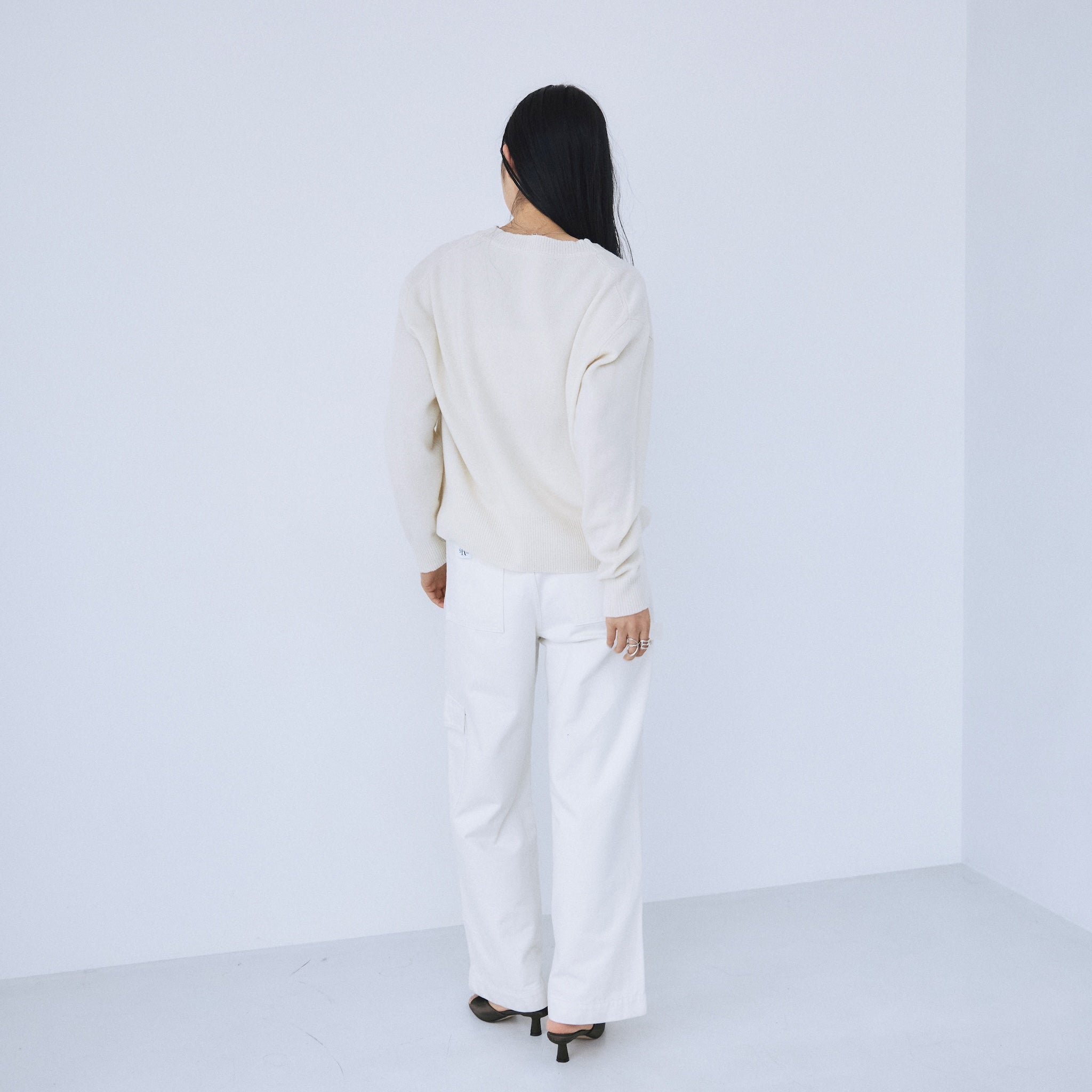 ニーパッチルーズカーゴパンツ