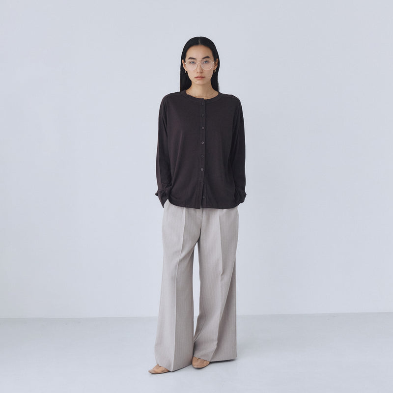 Pinstripe 2tuckスラックス