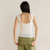 Fluffy Touch Back U Tank