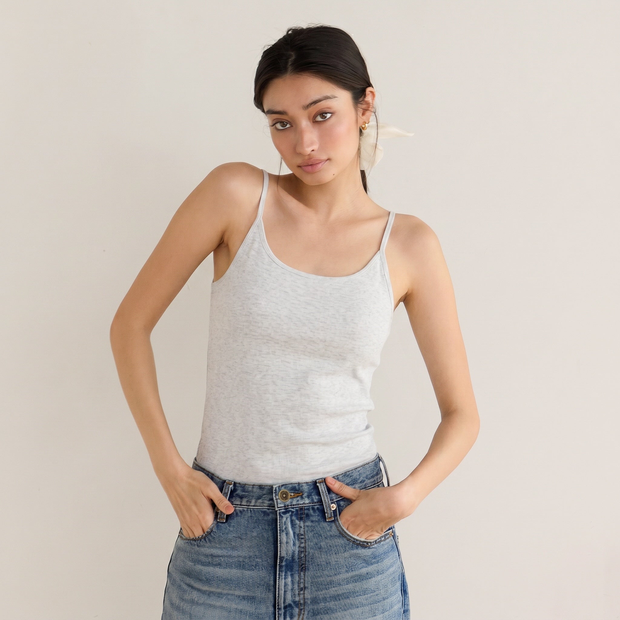 Fit Pad Back Open Cami