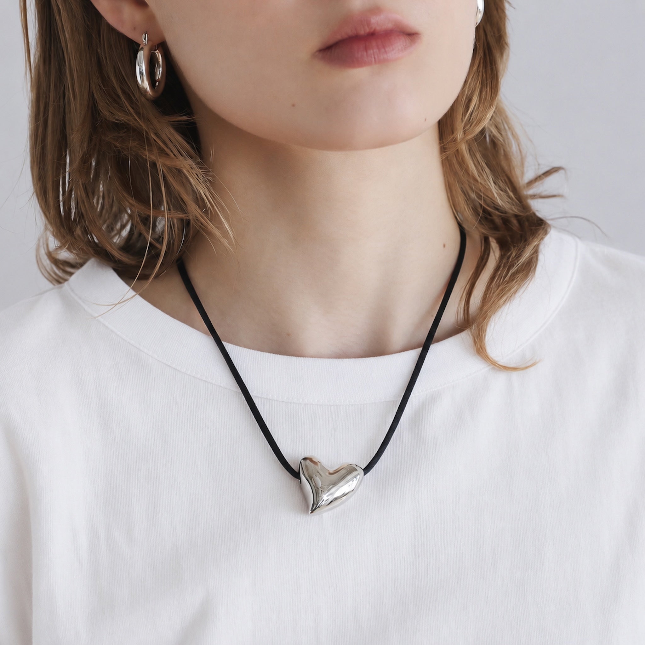 Puffy Heart Choker