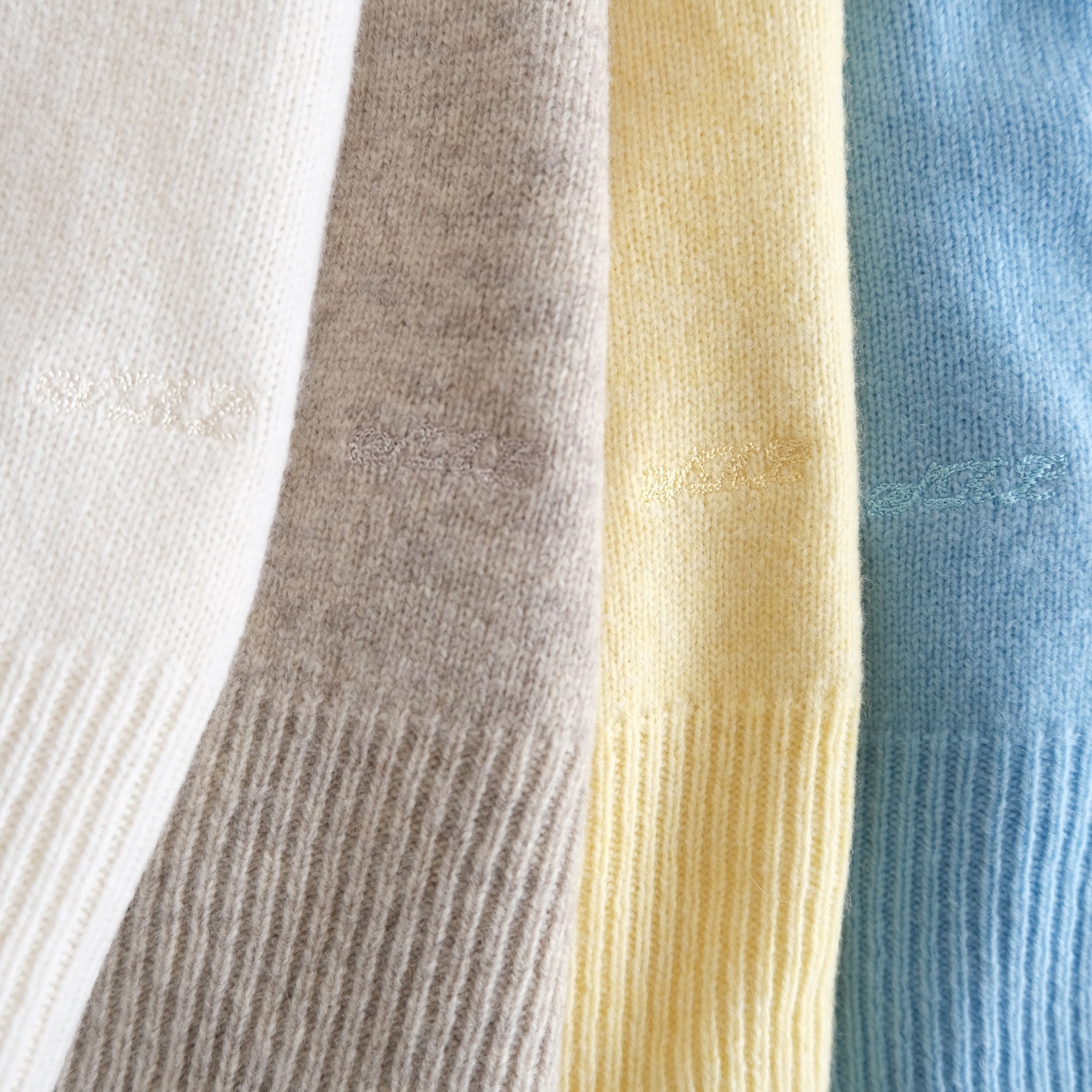 Merino Wool V-neck Knit Top