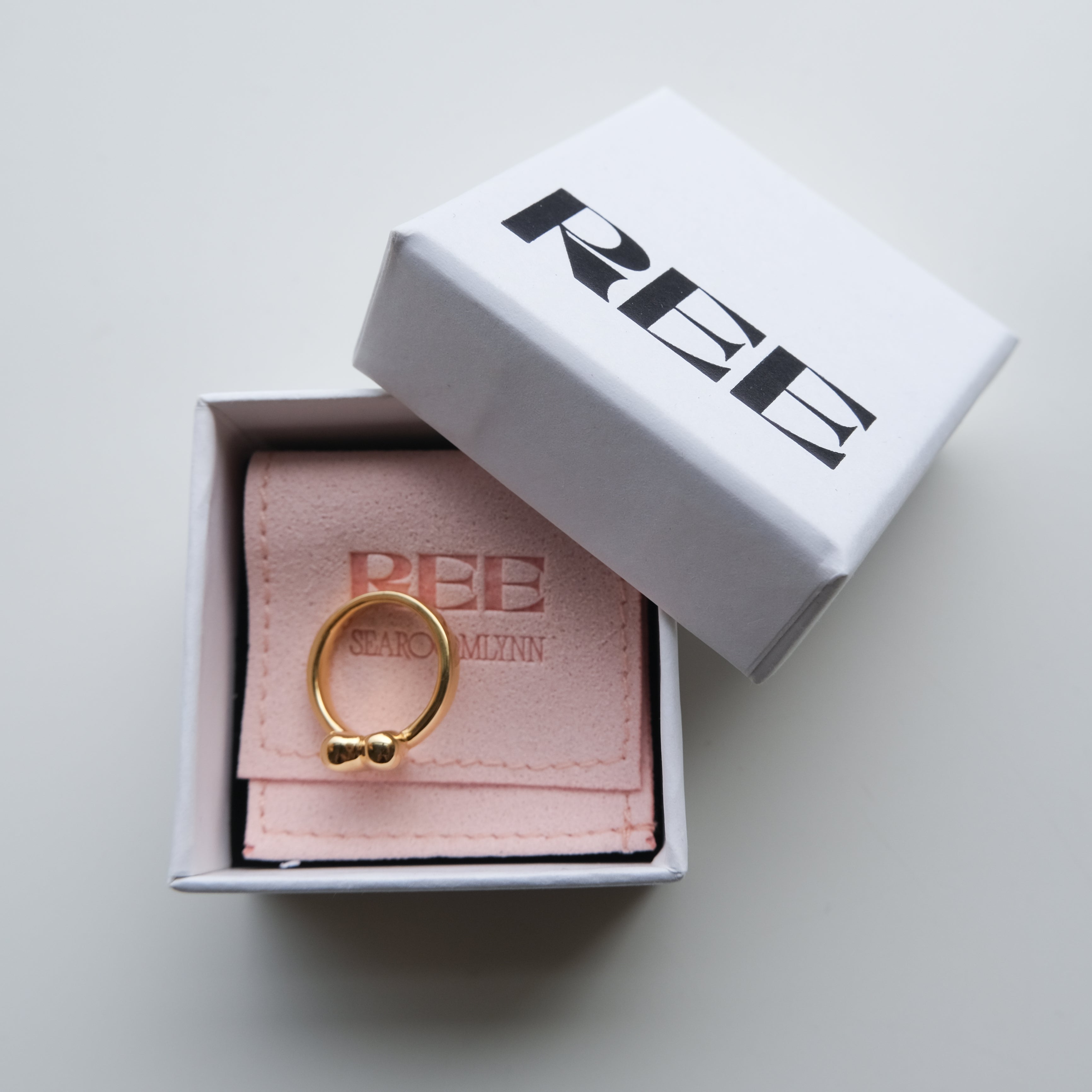 R.heart ring PINKY