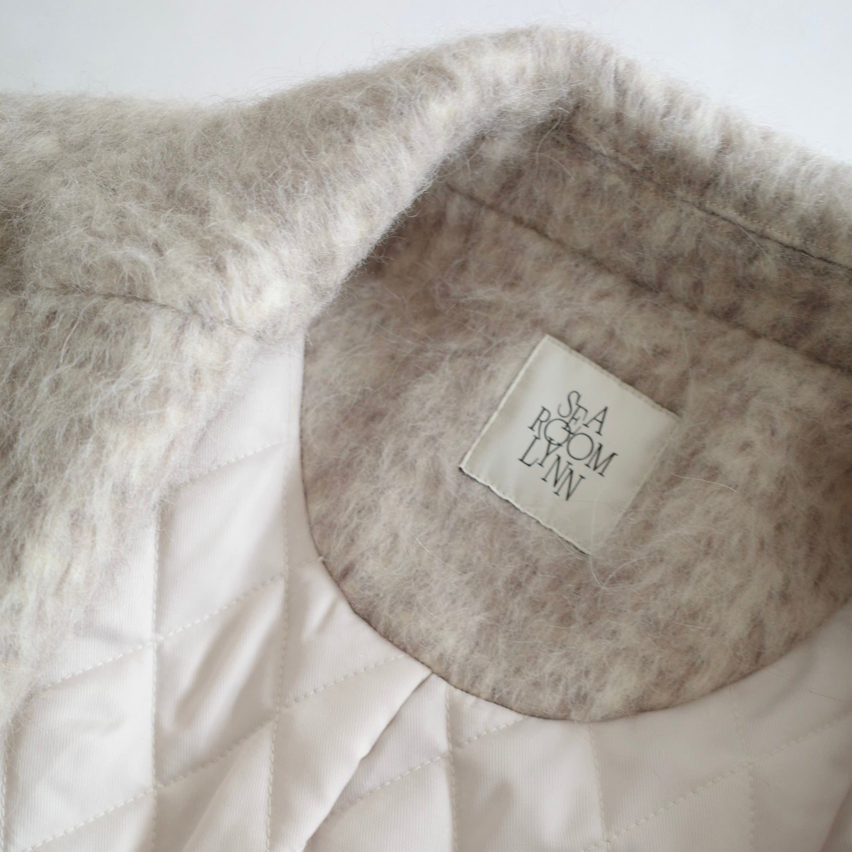 Woolシャギーテーラードジャケット