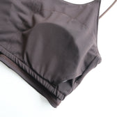 UV Cut Quick Dry Padded Spaghetti Strap Bra