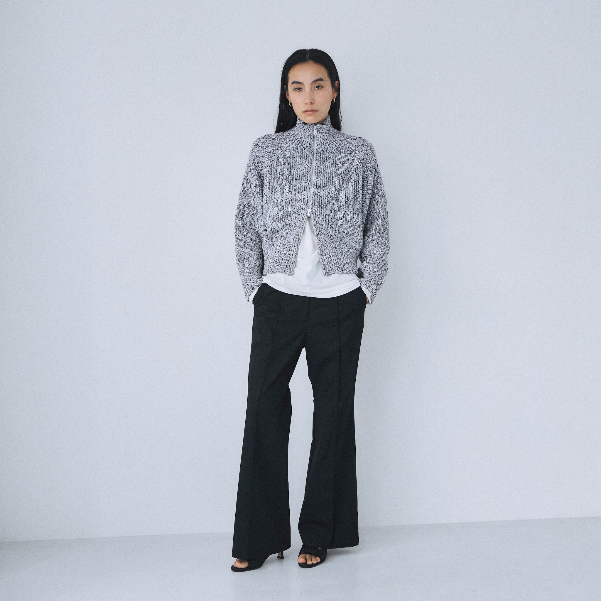 Nep Mix Zip Blouson