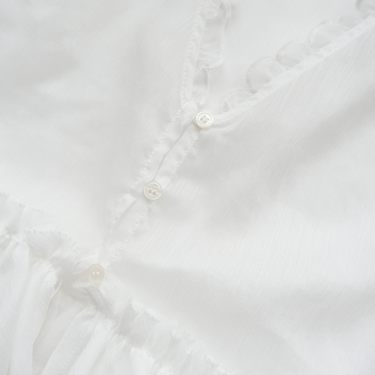 Sheer Frill Layered Bustier