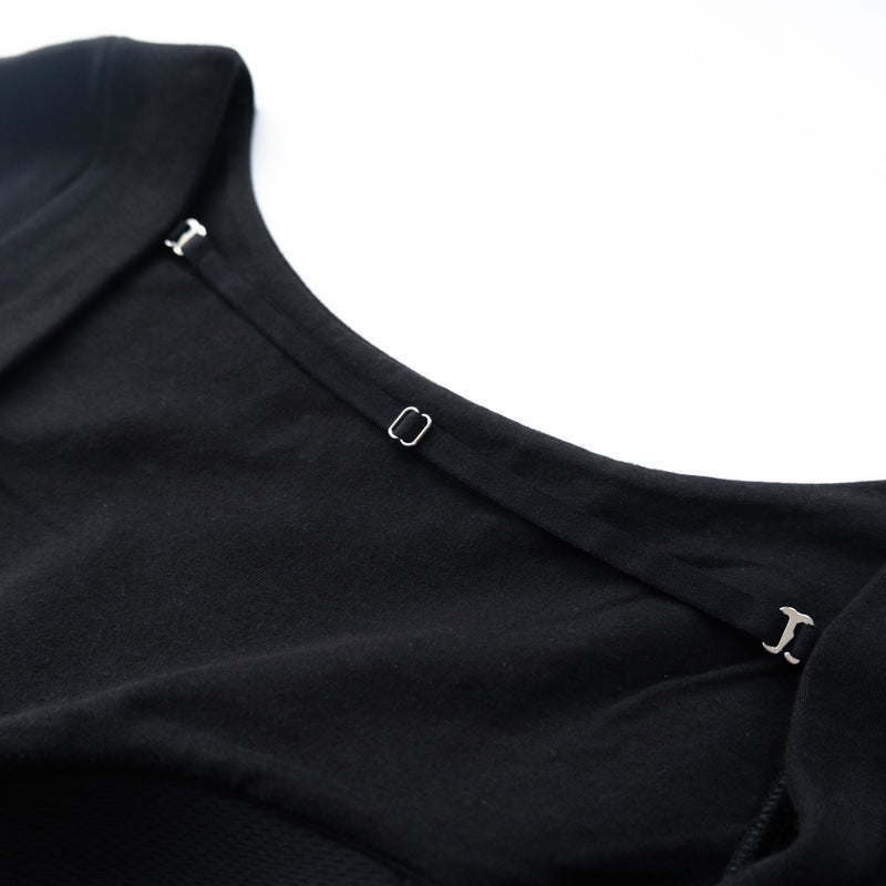 Back open Fitパッドカットワンピース