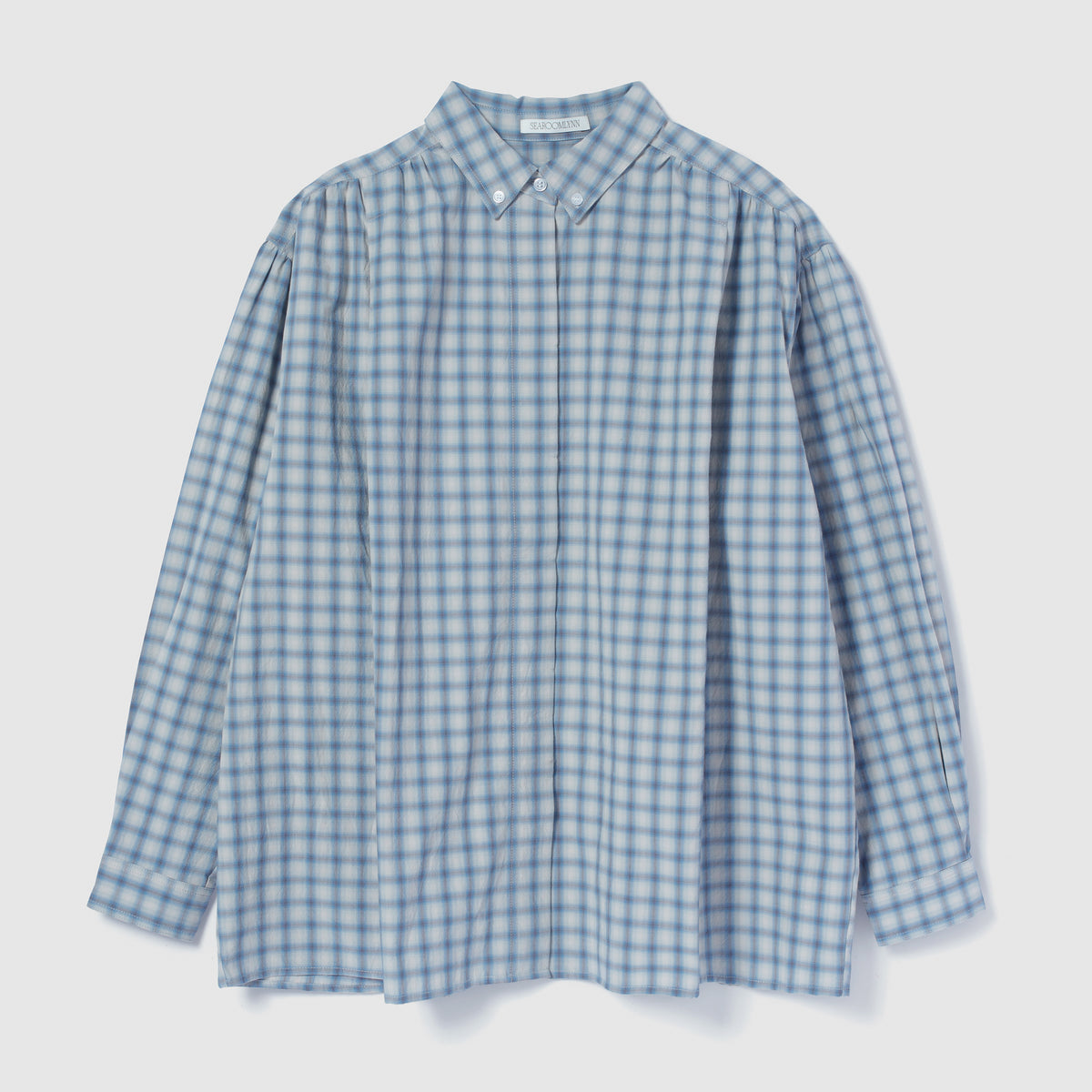 Cotton Wash Button Down T-Shirt