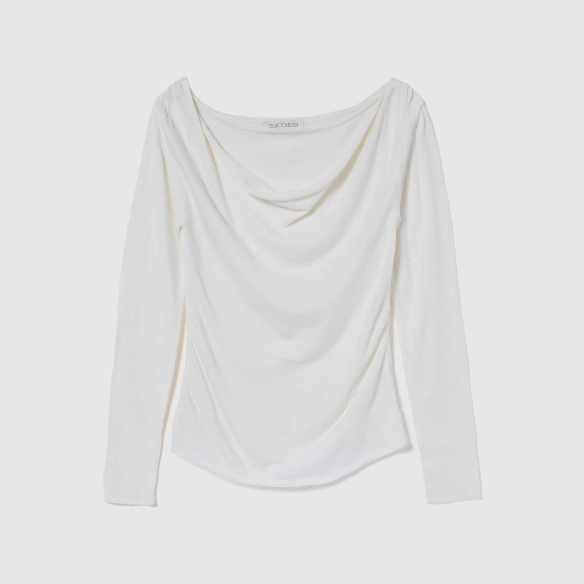 Drape Neck Knitトップス