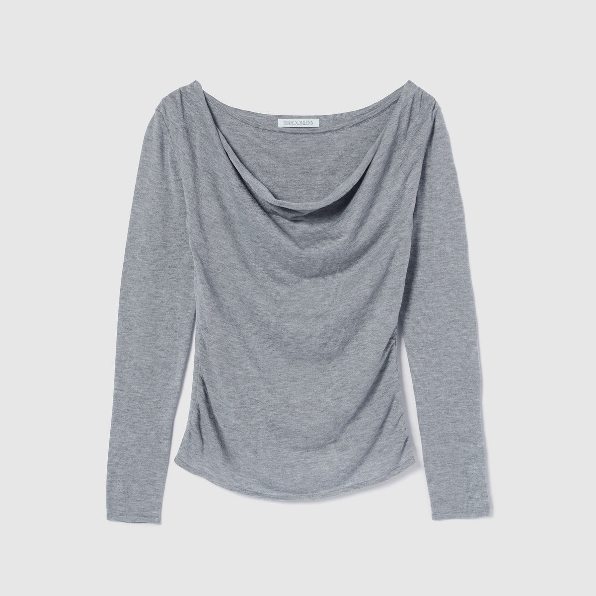 Drape Neck Knitトップス