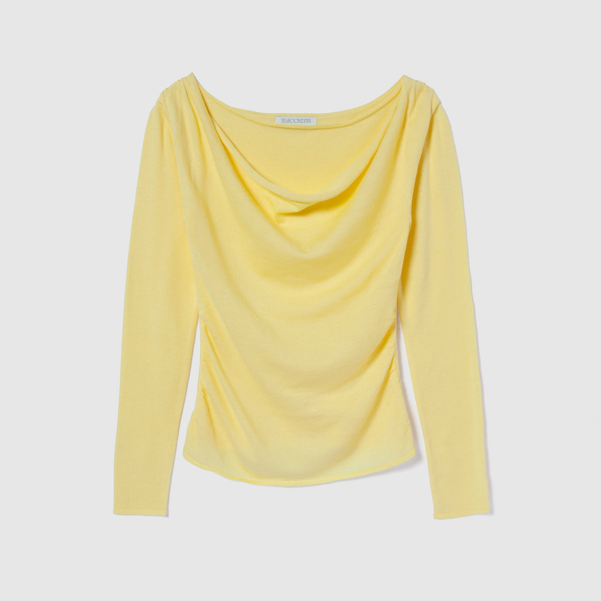Drape Neck Knitトップス