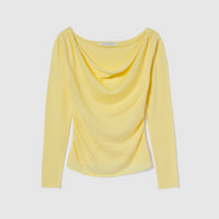 Drape Neck Knitトップス