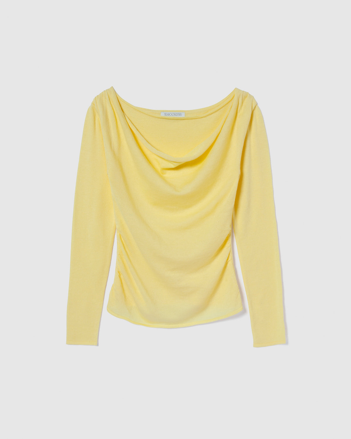Drape Neck Knitトップス